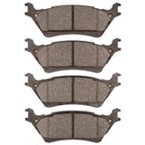 Dynamic Friction Company Ultimate Duty Performance Brake Pads without Hardware Kit 1400160200 view 3