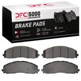 Dynamic Friction Company 5000 Advanced Brake Pads Without Hardware Kit 1551249000 view 1