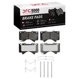 Dynamic Friction Company 5000 Advance Brake Pads With Hardware Kit 1551130301 view 1