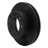 Dynamic Friction Company Brake Rotor - Drilled and Slotted - Black 63340110L view 3
