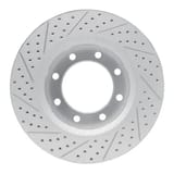 Dynamic Friction Company Geoperformance Rotor - Drilled and Slotted 83054223R view 3