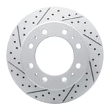 Dynamic Friction Company Geoperformance Rotor - Drilled and Slotted 83040118L view 1