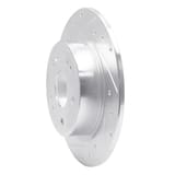 Dynamic Friction Company Brake Rotor - Drilled and Slotted - Silver 63159071L view 5