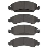 Dynamic Friction Company Ultimate Duty Performance Brake Pads without Hardware Kit 1400136300 view 2