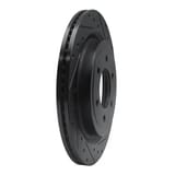 Dynamic Friction Company Brake Rotor - Drilled and Slotted - Black 63354288R view 3