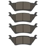 Dynamic Friction Company 5000 Advanced Brake Pads Without Hardware Kit 1551160200 view 2