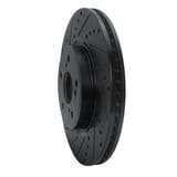 Dynamic Friction Company Brake Rotor - Drilled and Slotted - Black 63359064L view 3