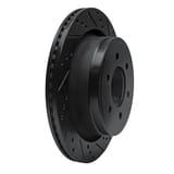 Dynamic Friction Company Brake Rotor - Drilled and Slotted - Black 63354220R view 5