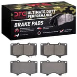 Dynamic Friction Company Ultimate Duty Performance Brake Pads without Hardware Kit 1400097600 view 1