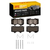 Dynamic Friction Company Heavy-Duty Brake Pads with Hardware Kit 1214097601 view 1