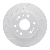 Dynamic Friction Company Geoperformance Rotor - Drilled and Slotted 83048050L view 1