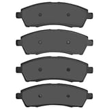 Dynamic Friction Company Ultimate Duty Performance Brake Pads without Hardware Kit 1400075700 view 3