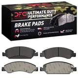 Dynamic Friction Company Ultimate Duty Performance Brake Pads without Hardware Kit 1400136300 view 1