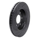 Dynamic Friction Company Brake Rotor - Drilled and Slotted - Black 63354204R view 4