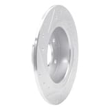 Dynamic Friction Company Brake Rotor - Drilled and Slotted - Silver 63159071R view 3