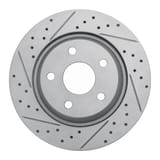 Dynamic Friction Company Geoperformance Rotor - Drilled and Slotted 83042033L view 1