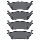 Dynamic Friction Company 5000 Advanced Brake Pads Without Hardware Kit 1551179000 view 4