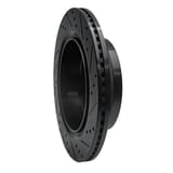 Dynamic Friction Company Brake Rotor - Drilled and Slotted - Black 63354220L view 5
