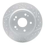 Dynamic Friction Company Geoperformance Rotor - Drilled and Slotted 83059071R view 1