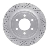Dynamic Friction Company Geoperformance Rotor - Drilled and Slotted 83054267L view 1