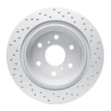 Dynamic Friction Company Geoperformance Rotor - Drilled 82048053L view 2