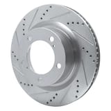 Dynamic Friction Company Brake Rotor - Drilled and Slotted - Silver 63176136L view 5