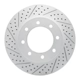 Dynamic Friction Company Geoperformance Rotor - Drilled and Slotted 83054223L view 1