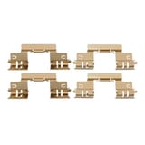 Dynamic Friction Company 5000 Advance Brake Pads With Hardware Kit 1552119412 view 5