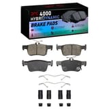 Dynamic Friction Company 4000 HybriDynamic Brake Pads With Hardware Kit 4000210201 view 1
