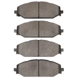 Dynamic Friction Company Ultimate Duty Performance Brake Pads with  Hardware Kit 1400217901 view 2