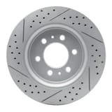 Dynamic Friction Company Geoperformance Rotor - Drilled and Slotted 83054204R view 4