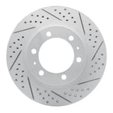 Dynamic Friction Company Geoperformance Rotor - Drilled and Slotted 83076128R view 1
