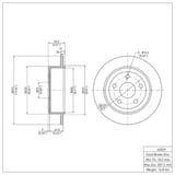 Dynamic Friction Company GEOSPEC Coated Rotor 60442029 view 6