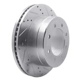 Dynamic Friction Company Brake Rotor - Drilled and Slotted - Silver 63154227R view 5