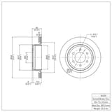 Dynamic Friction Company GEOSPEC Coated Rotor 60454220 view 6