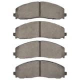 Dynamic Friction Company 4000 HybriDynamic Brake Pads Without Hardware Kit 4000168000 view 3