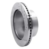 Dynamic Friction Company Brake Rotor - Drilled and Slotted - Silver 63154227L view 3