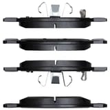 Dynamic Friction Company 4000 HybriDynamic Brake Pads Without Hardware Kit 4000211500 view 2