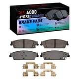Dynamic Friction Company 4000 HybriDynamic Brake Pads With Hardware Kit 4000119412 view 1