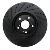 Dynamic Friction Company Brake Rotor - Drilled and Slotted - Black 63359064R view 5