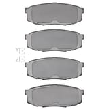 Dynamic Friction Company 4000 HybriDynamic Brake Pads Without Hardware Kit 4000130400 view 3