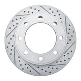Dynamic Friction Company Geoperformance Rotor - Drilled and Slotted 83054174R view 1