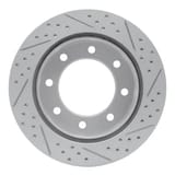 Dynamic Friction Company Geoperformance Rotor - Drilled and Slotted 83054161L view 5