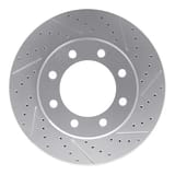 Dynamic Friction Company Geoperformance Rotor - Drilled and Slotted 83054190R view 1