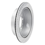 Dynamic Friction Company Geoperformance Rotor - Drilled and Slotted 83076137R view 2