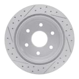 Dynamic Friction Company Geoperformance Rotor - Drilled and Slotted 83048037R view 2