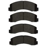 Dynamic Friction Company 4000 HybriDynamic Brake Pads With Hardware Kit 4000208701 view 2