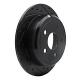 Dynamic Friction Company Brake Rotor - Drilled and Slotted - Black 63342029R view 5
