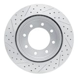 Dynamic Friction Company Geoperformance Rotor - Drilled and Slotted 83054227R view 4