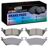 Dynamic Friction Company 4000 HybriDynamic Brake Pads Without Hardware Kit 4000160200 view 1